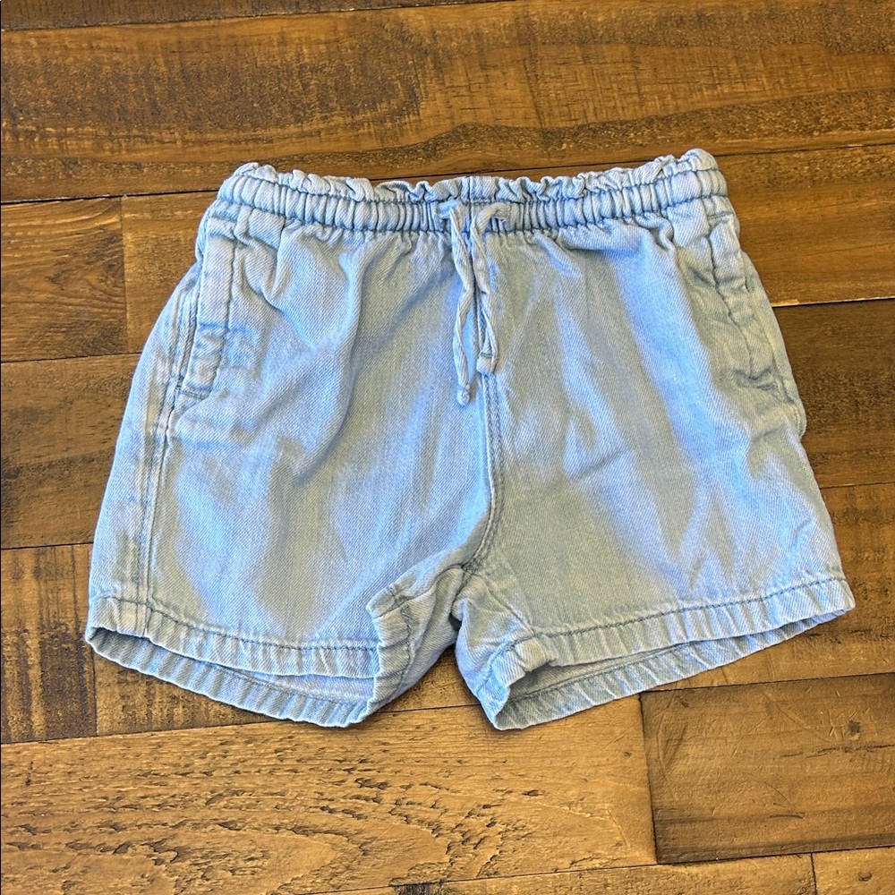 Old Navy Light Blue Elastic Waist Shorts